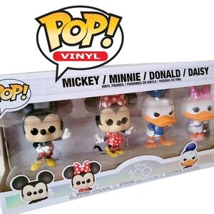 Funko Pop! Disney Classics 4PK Vinyl Figure (Walmart Exclusive) NWT